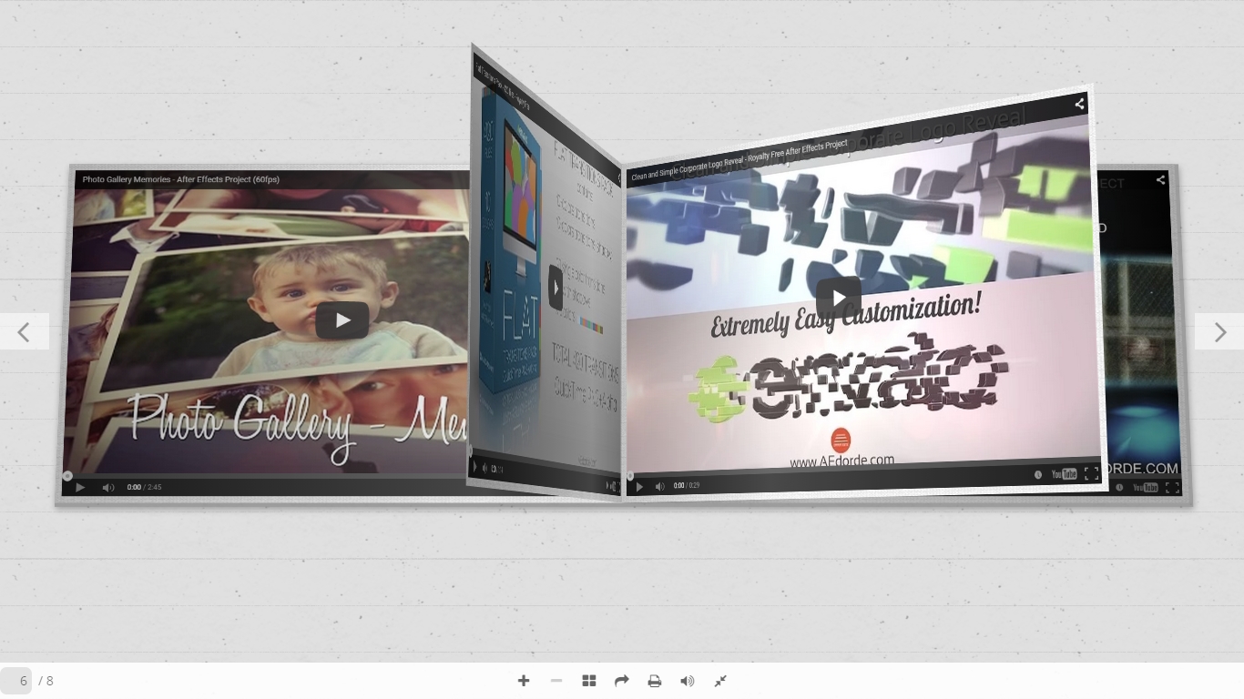 نمایش محتوای PDF با Real3D Flipbook