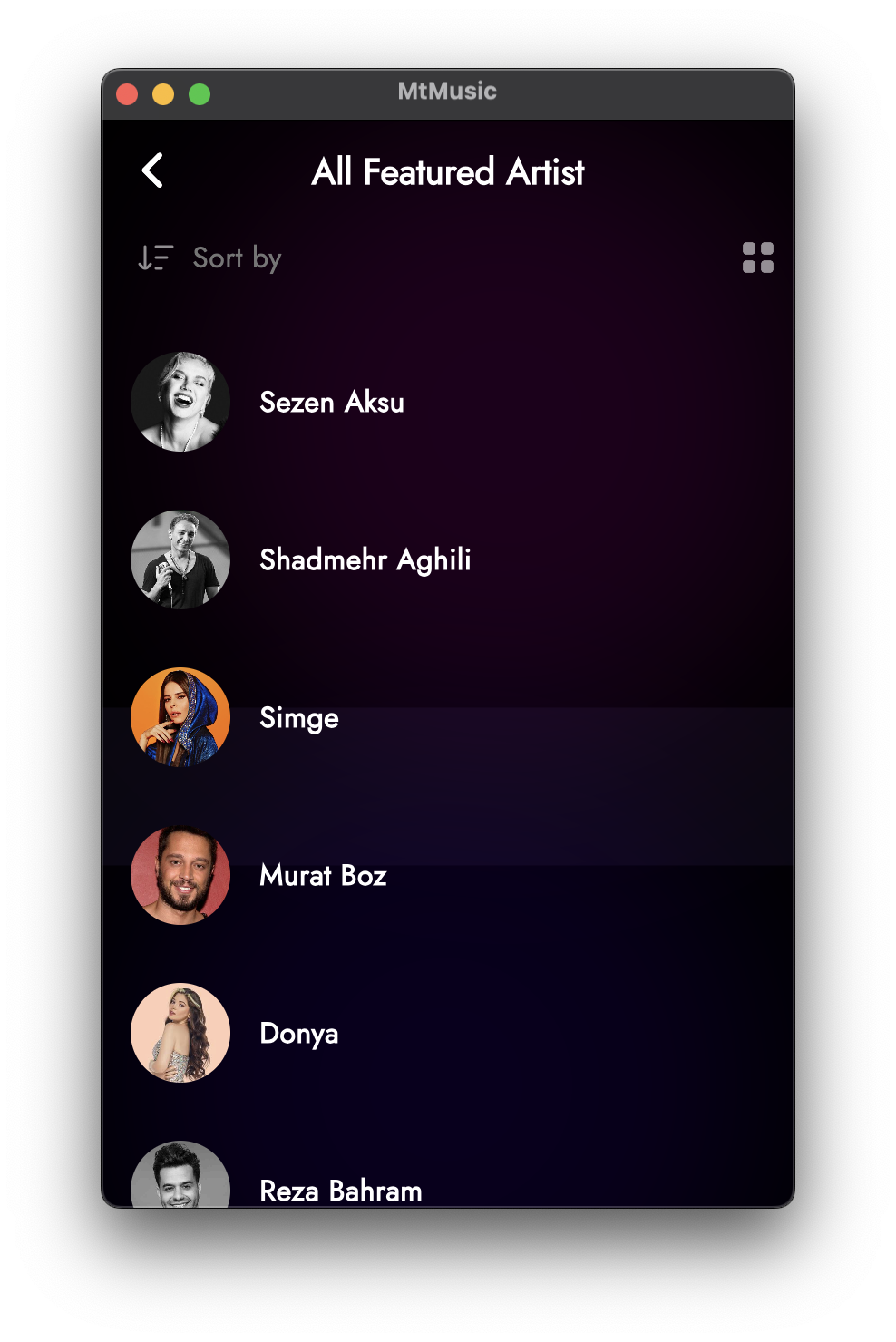 Music and Podcast Player MTMusic